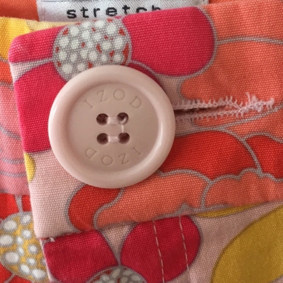 Izod floral capris - Picture 4 of 9